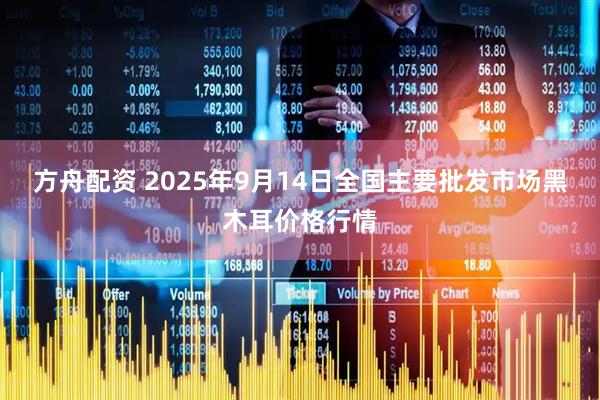 方舟配资 2025年9月14日全国主要批发市场黑木耳价格行情