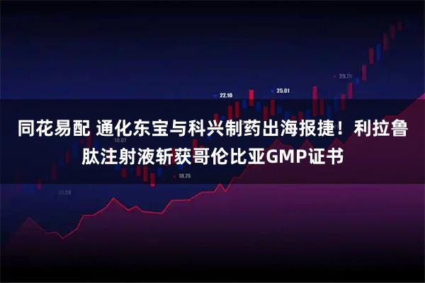 同花易配 通化东宝与科兴制药出海报捷！利拉鲁肽注射液斩获哥伦比亚GMP证书